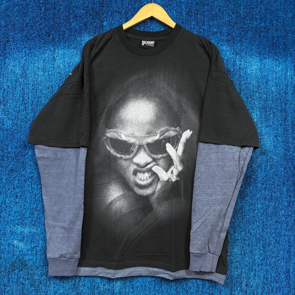 Rihanna Since 2005 R20 Oversized Pop Layered Long Sleeve L